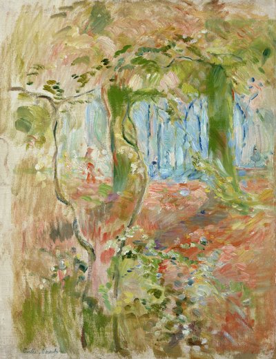 Undergrowth in Autumn by Berthe Morisot